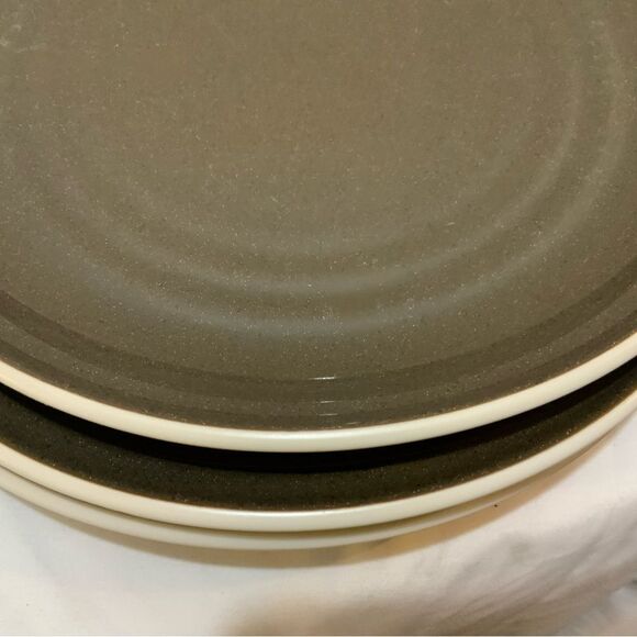 11pc Noritake Colorvara Chocolate Place Serving: Salad, Dinner Plates Bowls - Picture 11 of 16